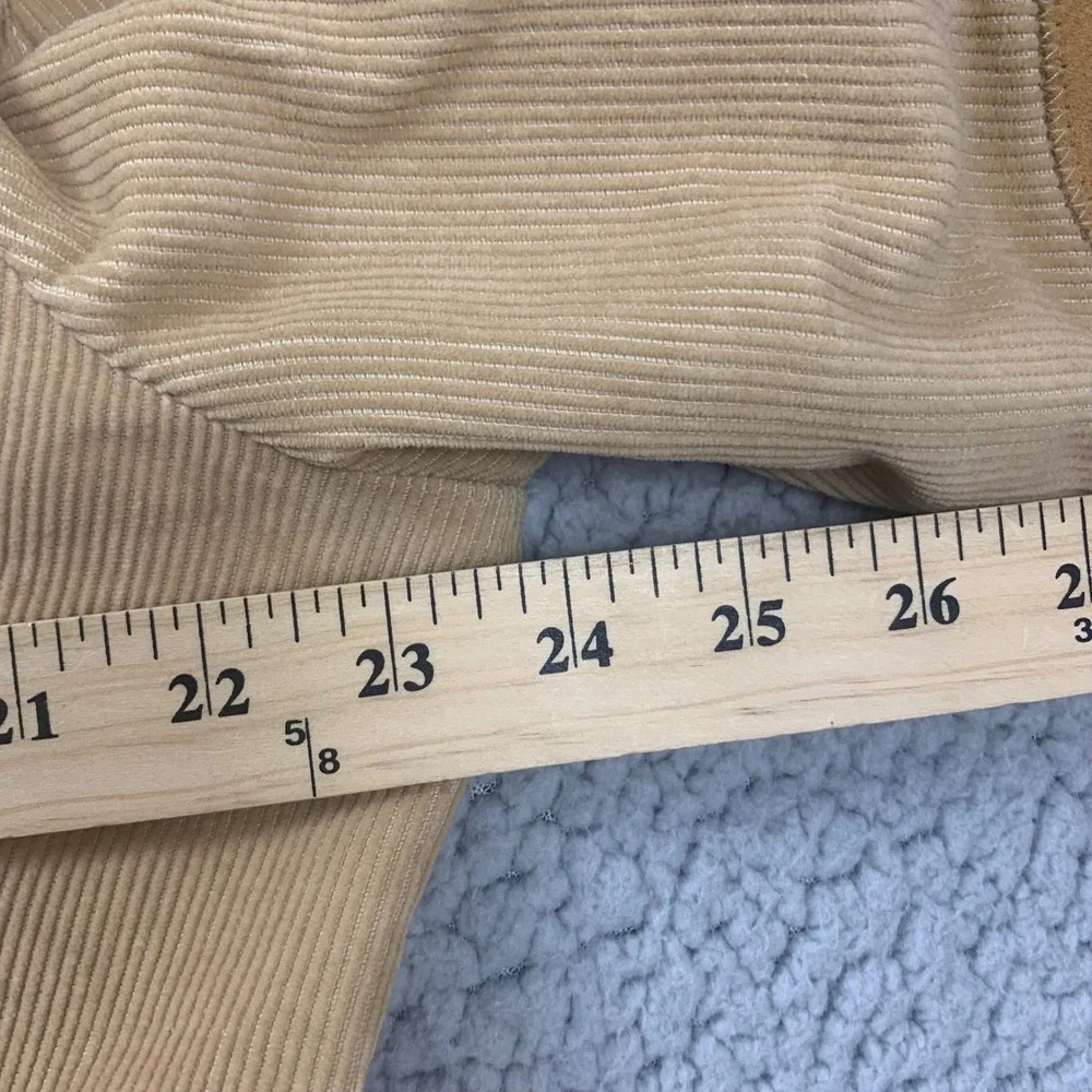 Vtg Pioneer Wear Western Blazer Mens 42 Tan Corduroy Leather Elbow Patch USA